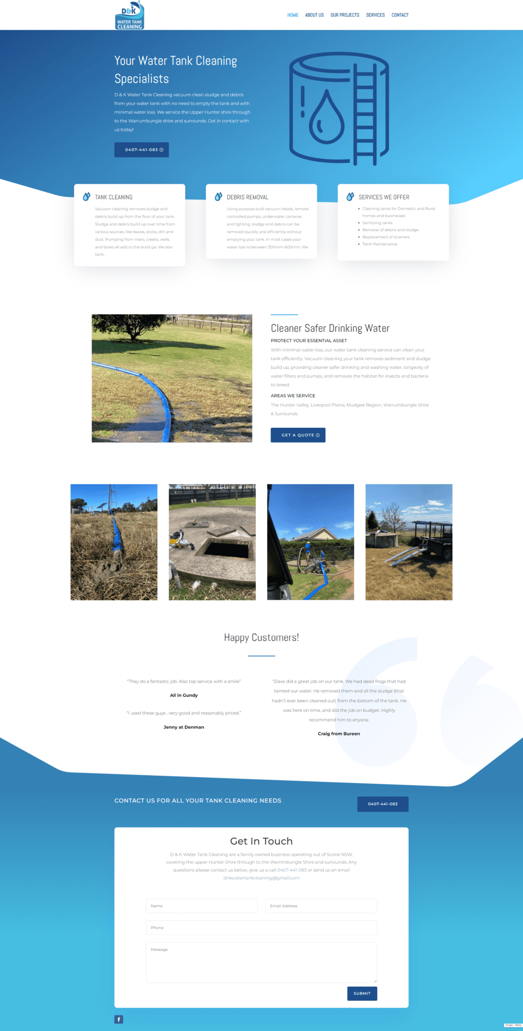 D & K Water Tank Cleaning _ Your Water Tank Cleaning Specialists