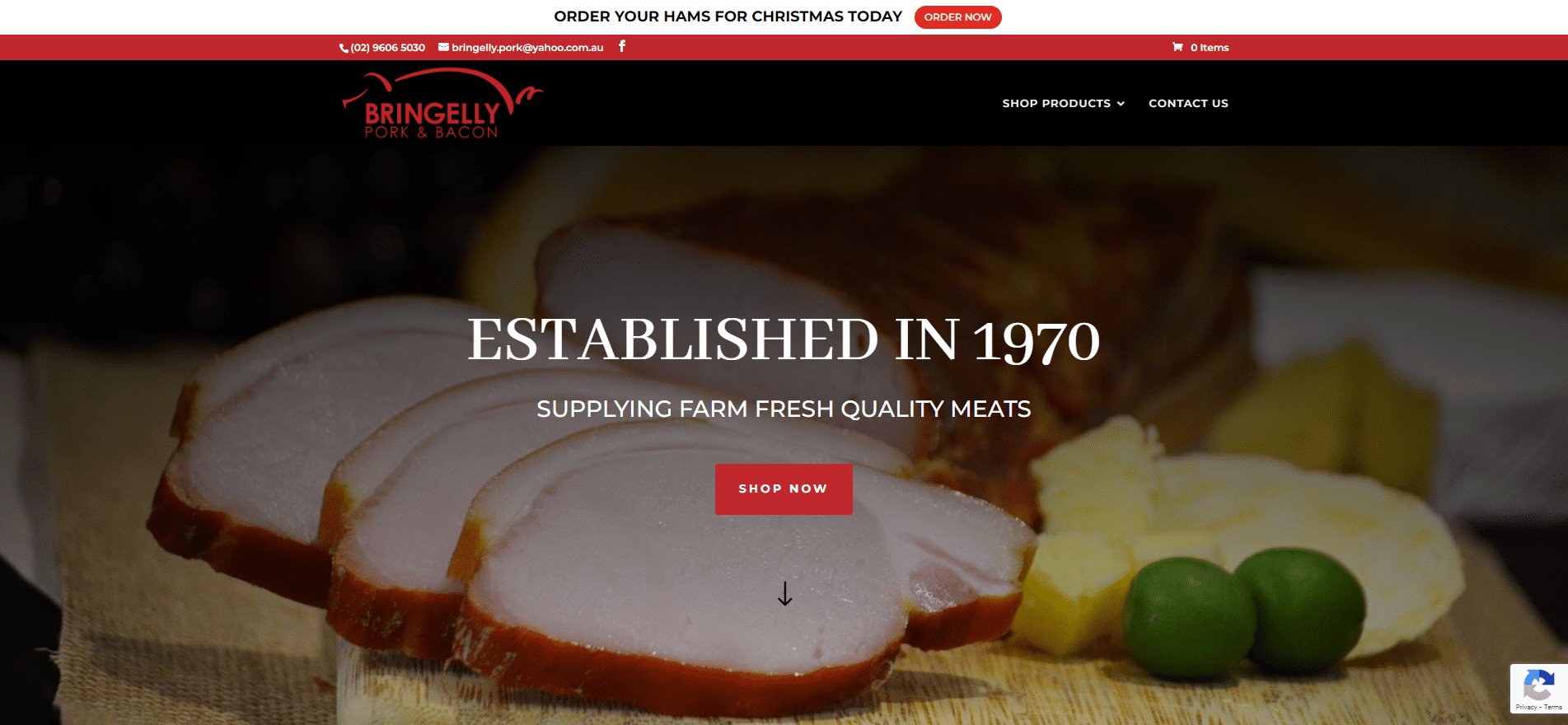 Bringelly Pork & Bacon Online Optimisation